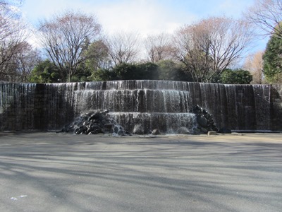 新宿中央公園 水の広場、新宿ナイアガラの滝
