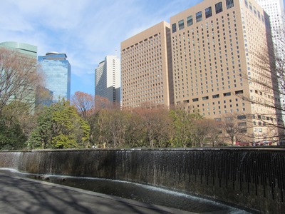 新宿中央公園 新宿白糸の滝