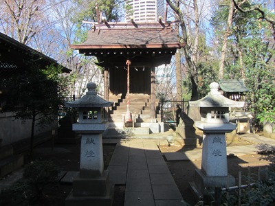 十二社熊野神社 大鳥三社
