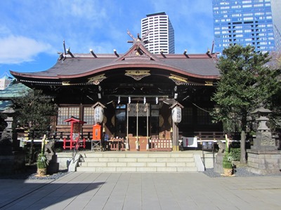 十二社熊野神社 拝殿