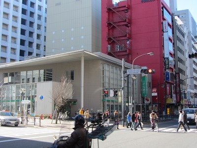 千川通り 文化センター入口交差点