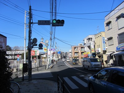 豊島園通り 中之橋南交差点