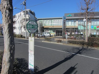 都道南田中町旭町線(443号)支線 練馬区みどりバス 春日町1丁目西 バス停